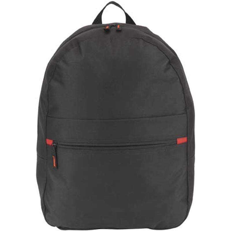 Batoh s dvomi prednými vreckami, čierna Batoh s dvomi prednými vreckami, čierna